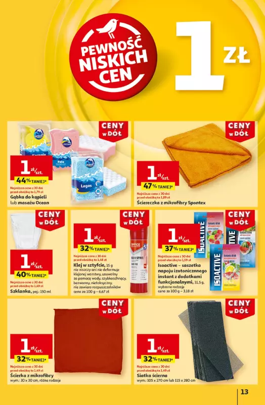 Auchan - gazetka promocyjna Gazetka CENY W DÓŁ Hipermarket Auchan  do środy 08.01 - strona 15