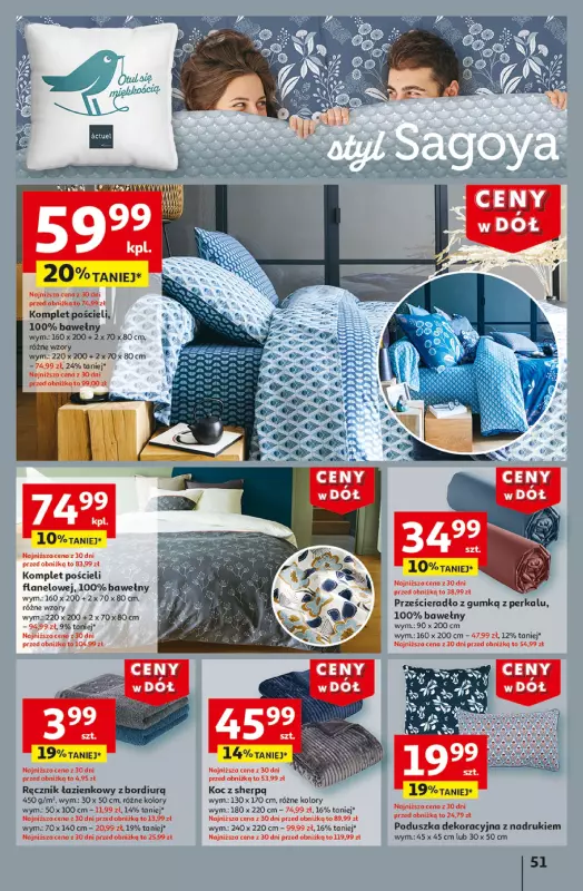 Auchan - gazetka promocyjna Gazetka CENY W DÓŁ Hipermarket Auchan  do środy 08.01 - strona 59