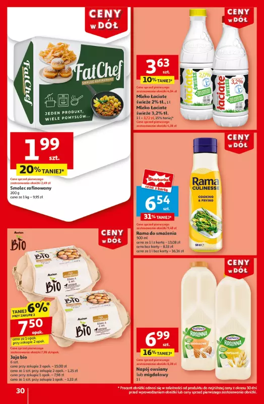 Auchan - gazetka promocyjna Gazetka CENY W DÓŁ Hipermarket Auchan  do środy 08.01 - strona 32