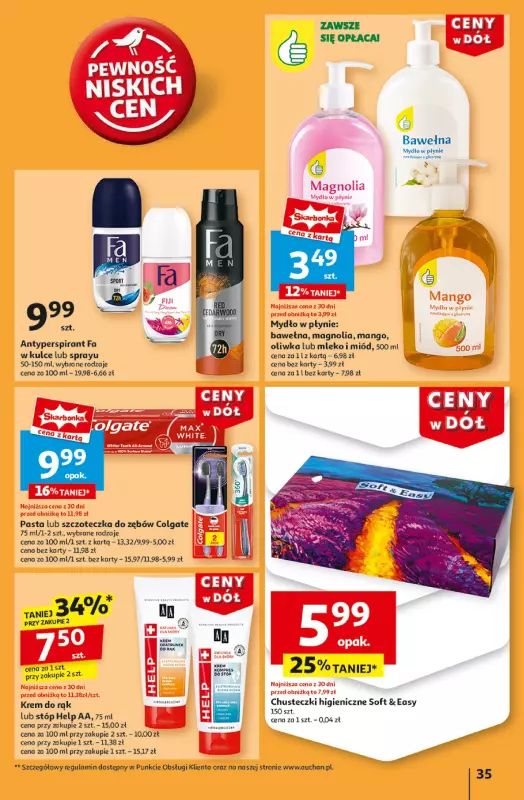 Auchan - gazetka promocyjna Gazetka CENY W DÓŁ Hipermarket Auchan  do środy 15.01 - strona 37