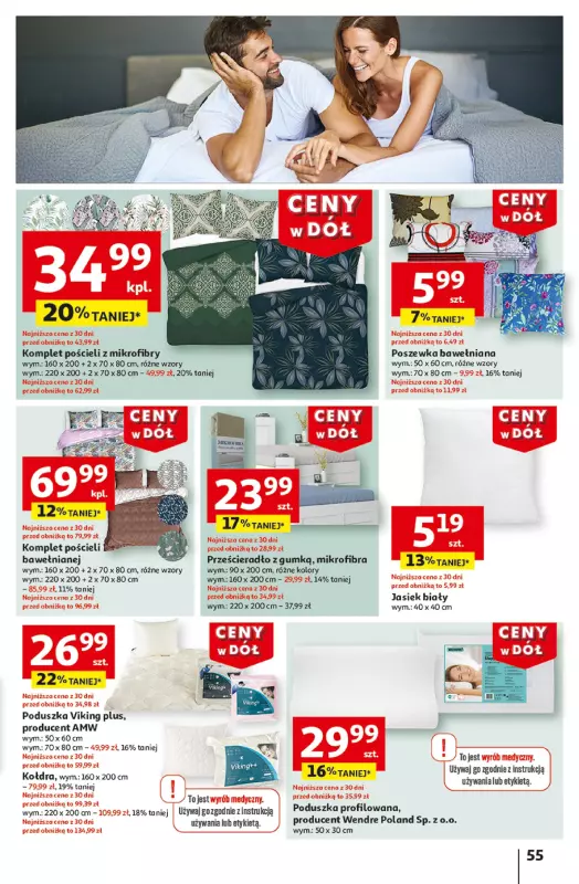 Auchan - gazetka promocyjna Gazetka CENY W DÓŁ Hipermarket Auchan  do środy 15.01 - strona 63