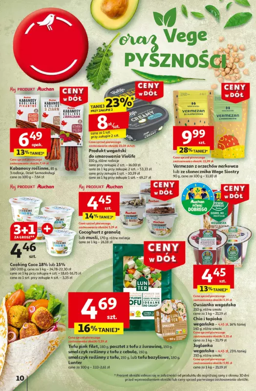 Auchan - gazetka promocyjna Gazetka CENY W DÓŁ Hipermarket Auchan  do środy 15.01 - strona 12