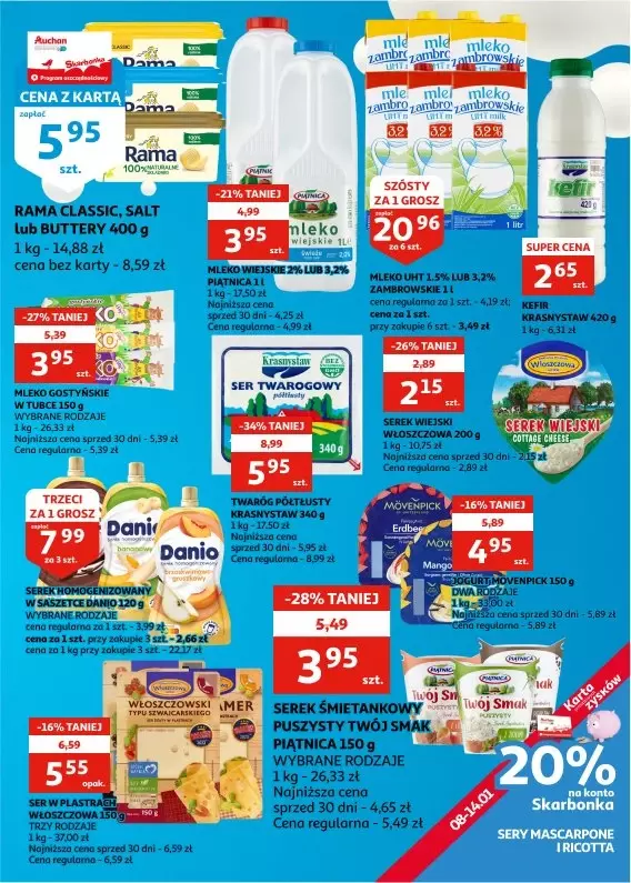 Auchan - gazetka promocyjna Racibórz Gazetka od środy 08.01 do wtorku 14.01 - strona 9