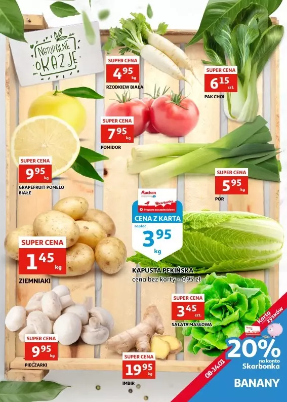 Auchan - gazetka promocyjna Racibórz Gazetka od środy 08.01 do wtorku 14.01 - strona 5