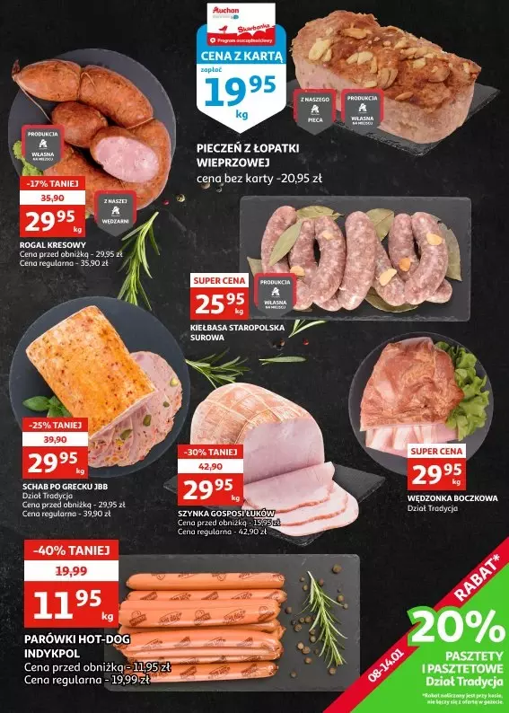 Auchan - gazetka promocyjna Zielona Góra Gazetka od środy 08.01 do wtorku 14.01 - strona 3