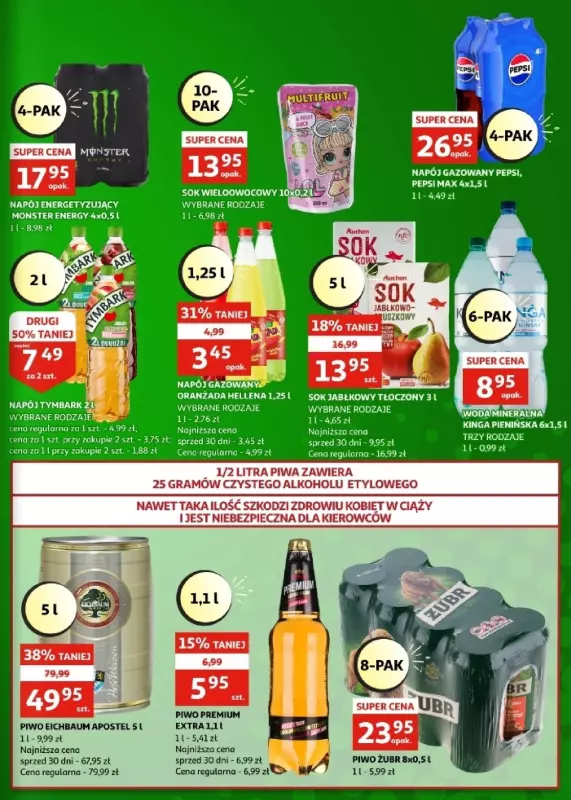 Auchan - gazetka promocyjna Gazetka Zielona Góra I Świętuj z nami Dzień Babci i Dziadka od środy 15.01 do wtorku 21.01 - strona 19