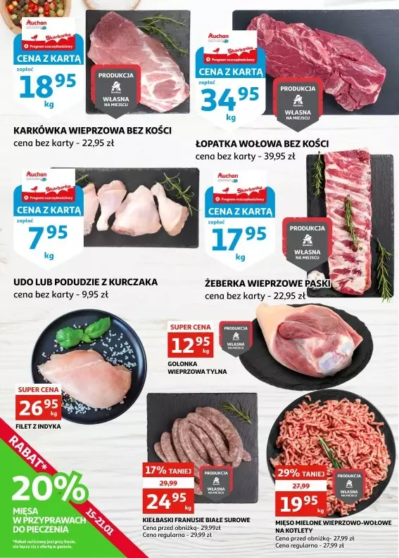 Auchan - gazetka promocyjna Gazetka Racibórz I Świętuj z nami Dzień Babci i Dziadka od środy 15.01 do wtorku 21.01 - strona 6