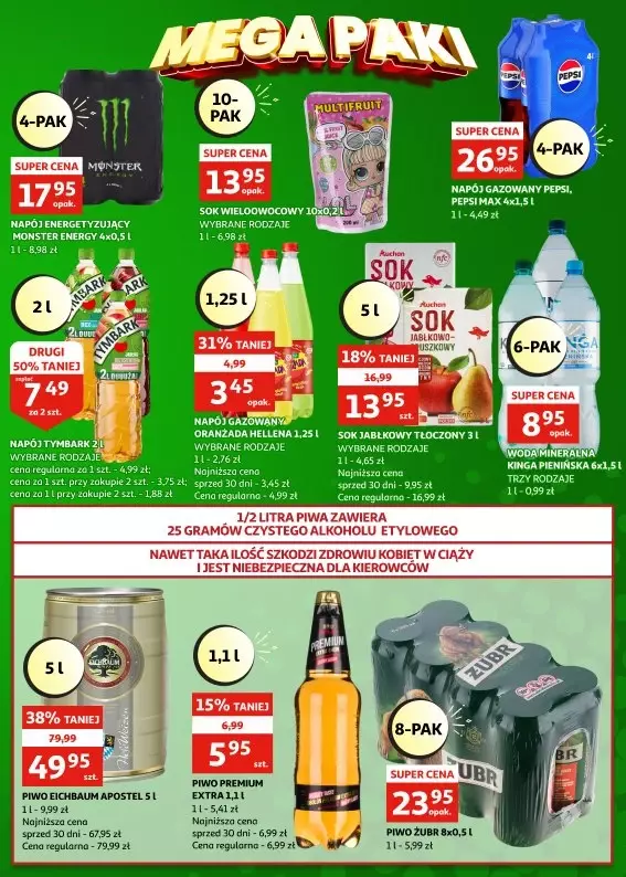 Auchan - gazetka promocyjna Gazetka Racibórz I Świętuj z nami Dzień Babci i Dziadka od środy 15.01 do wtorku 21.01 - strona 19