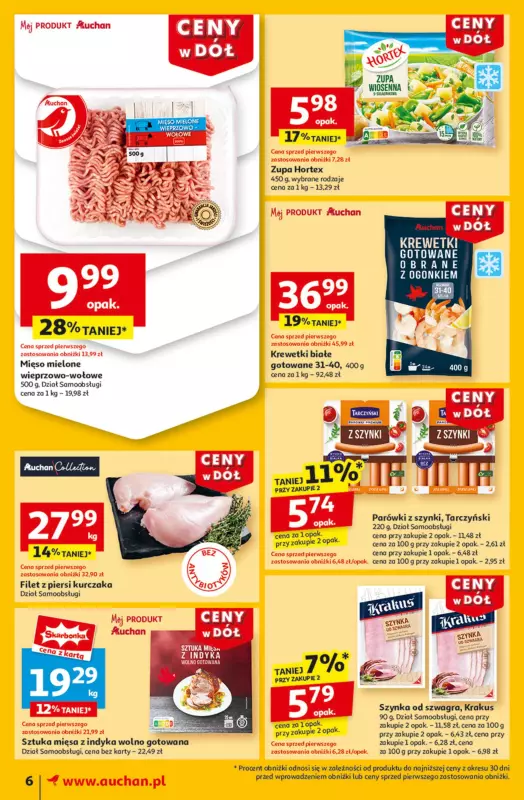 Auchan - gazetka promocyjna Gazetka CENY W DÓŁ Moje Auchan  do środy 22.01 - strona 8