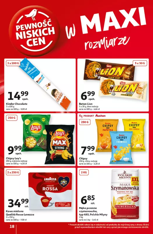 Auchan - gazetka promocyjna Gazetka CENY W DÓŁ Hipermarket Auchan  do środy 22.01 - strona 20