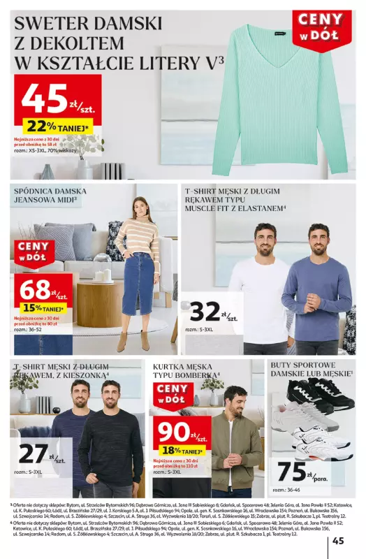 Auchan - gazetka promocyjna Gazetka CENY W DÓŁ Hipermarket Auchan  do środy 22.01 - strona 53