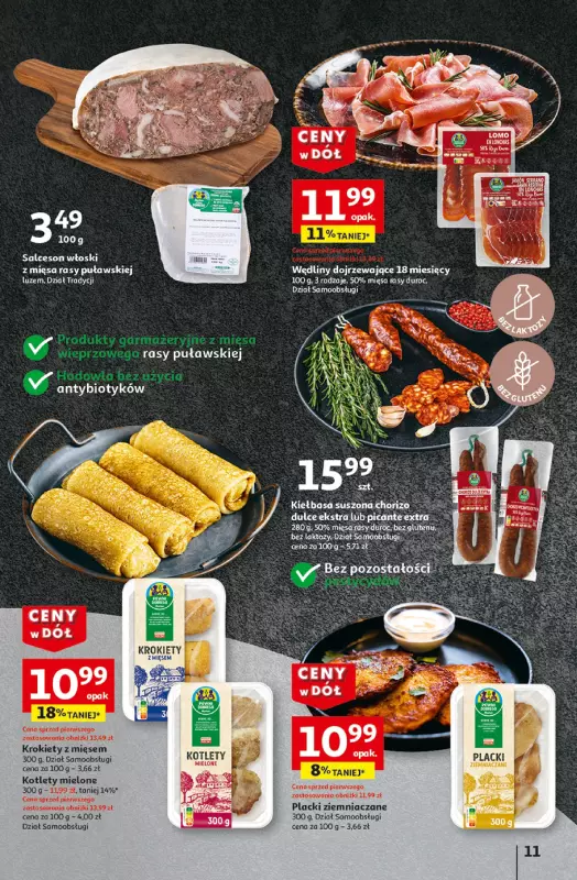 Auchan - gazetka promocyjna Gazetka CENY W DÓŁ Hipermarket Auchan od czwartku 16.01 do środy 22.01 - strona 13