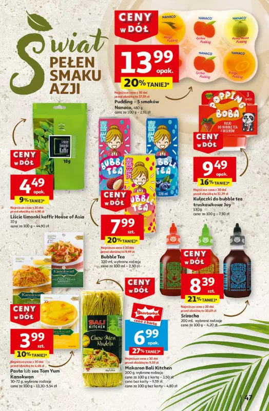 Auchan - gazetka promocyjna Gazetka CENY W DÓŁ Hipermarket Auchan  do środy 22.01 - strona 55