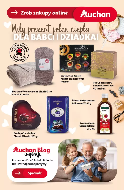 Auchan - gazetka promocyjna Gazetka CENY W DÓŁ Hipermarket Auchan  do środy 22.01 - strona 42