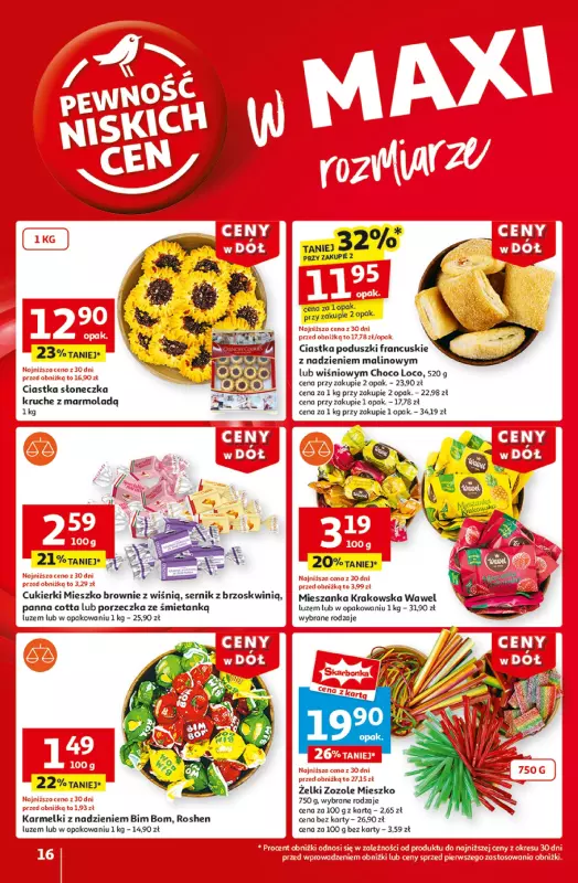 Auchan - gazetka promocyjna Gazetka CENY W DÓŁ Hipermarket Auchan  do środy 22.01 - strona 18