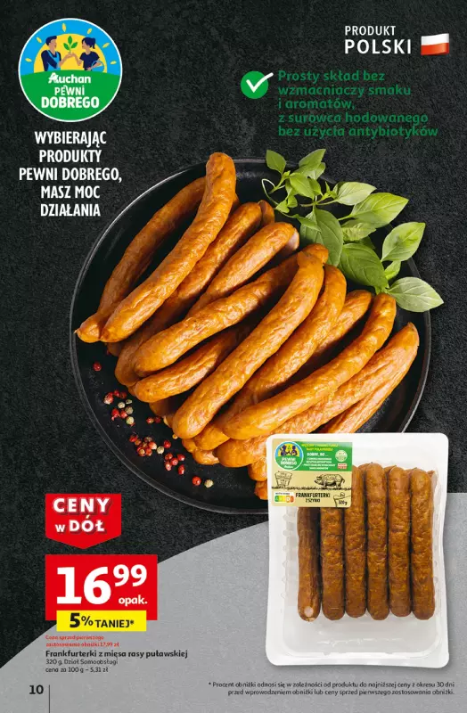 Auchan - gazetka promocyjna Gazetka CENY W DÓŁ Hipermarket Auchan  do środy 22.01 - strona 12