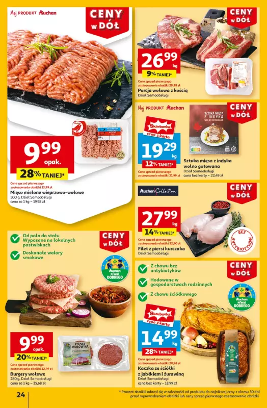 Auchan - gazetka promocyjna Gazetka CENY W DÓŁ Hipermarket Auchan  do środy 22.01 - strona 26