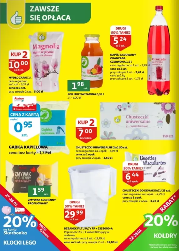 Auchan - gazetka promocyjna Zielona Góra | Gazetka od środy 22.01 do wtorku 28.01 - strona 29