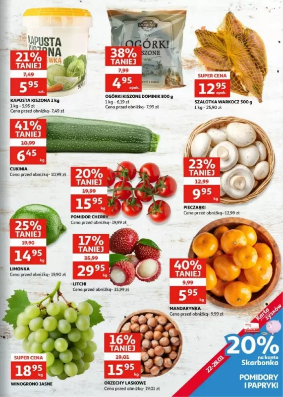 Auchan - gazetka promocyjna Gazetka Zielona Góra od środy 22.01 do wtorku 28.01 - strona 8