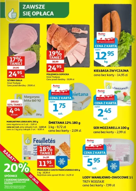 Auchan - gazetka promocyjna Zielona Góra | Gazetka od środy 22.01 do wtorku 28.01 - strona 27