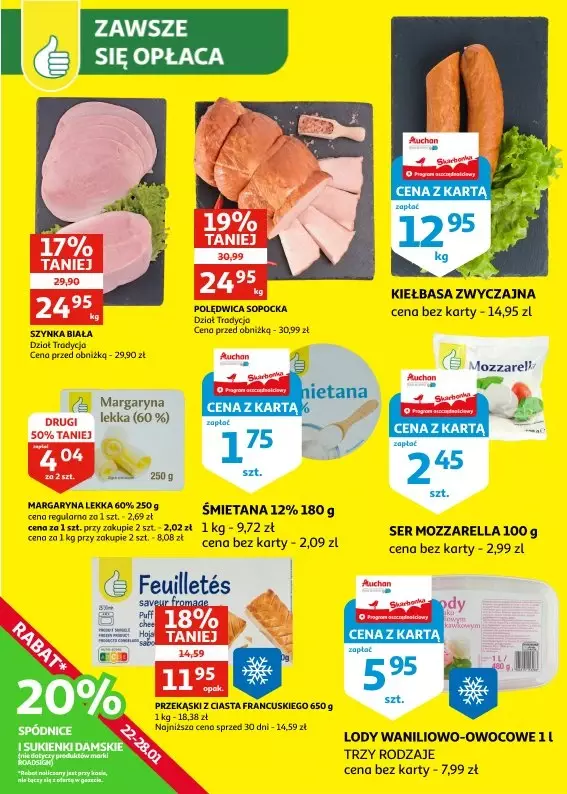 Auchan - gazetka promocyjna Gazetka Racibórz od środy 22.01 do wtorku 28.01 - strona 27