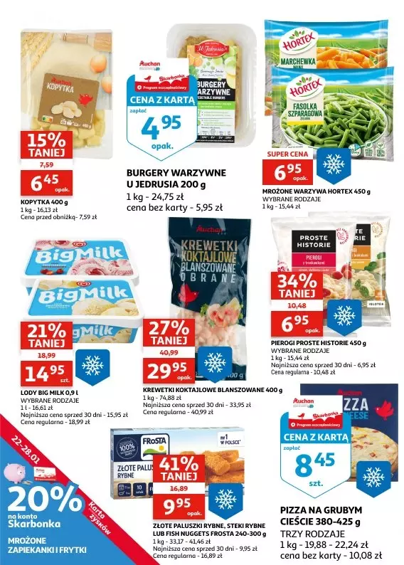 Auchan - gazetka promocyjna Gazetka Racibórz od środy 22.01 do wtorku 28.01 - strona 13