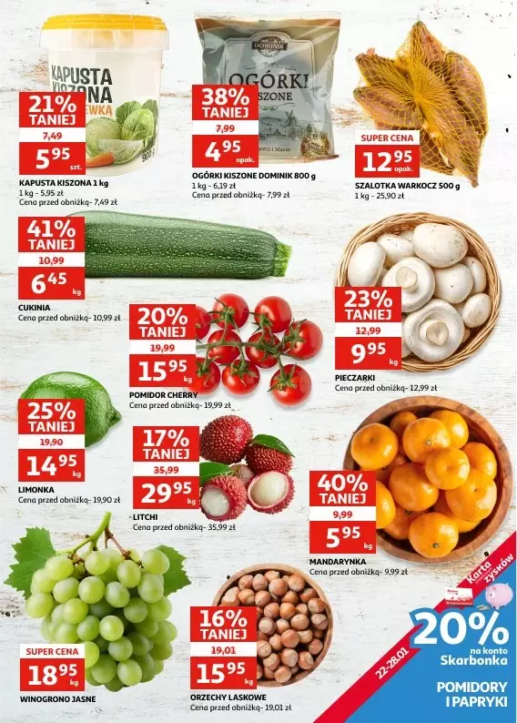 Auchan - gazetka promocyjna Gazetka Racibórz od środy 22.01 do wtorku 28.01 - strona 8