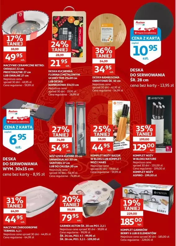 Auchan - gazetka promocyjna Gazetka Racibórz od środy 22.01 do wtorku 28.01 - strona 21