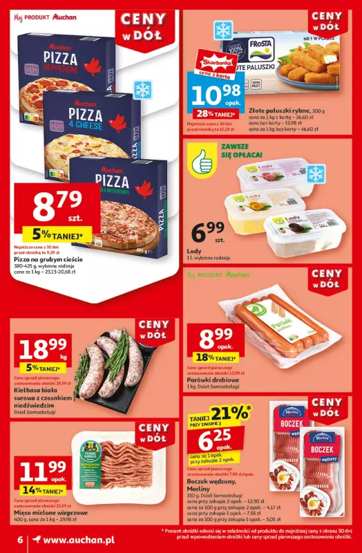 Auchan - gazetka promocyjna Gazetka CENY W DÓŁ Moje Auchan od czwartku 23.01 do środy 29.01 - strona 8