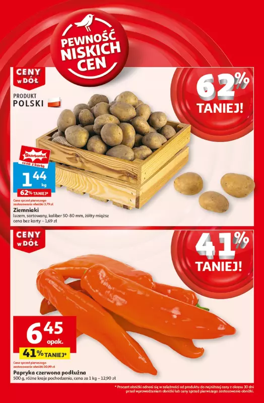 Auchan - gazetka promocyjna Gazetka CENY W DÓŁ Moje Auchan od czwartku 23.01 do środy 29.01 - strona 4