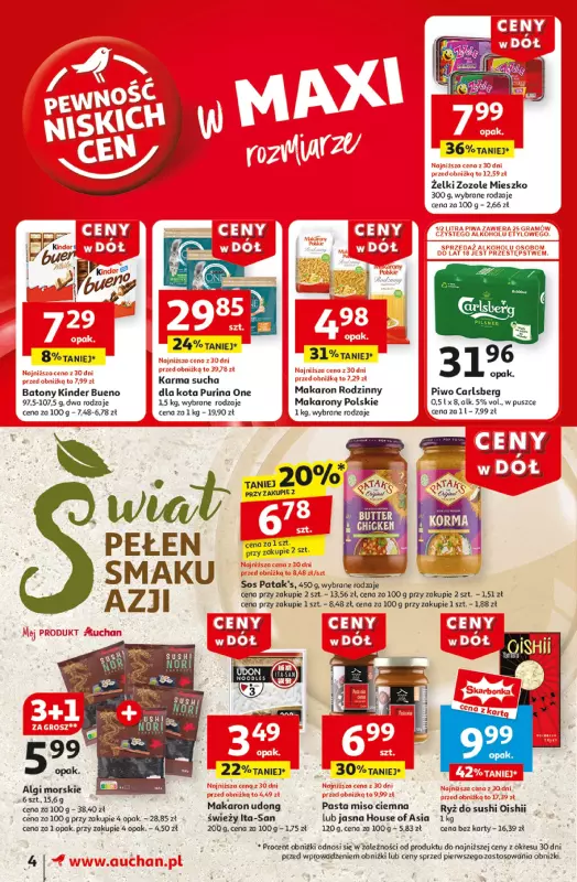 Auchan - gazetka promocyjna Gazetka CENY W DÓŁ Moje Auchan od czwartku 23.01 do środy 29.01 - strona 6