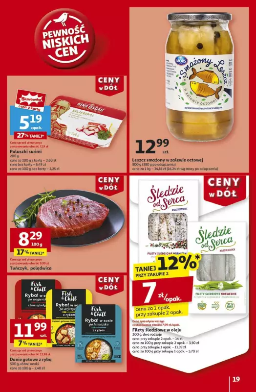 Auchan - gazetka promocyjna Gazetka CENY W DÓŁ Hipermarket Auchan od czwartku 23.01 do środy 29.01 - strona 21