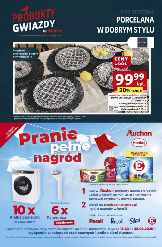 Auchan - gazetka promocyjna Gazetka CENY W DÓŁ Hipermarket Auchan od czwartku 23.01 do środy 29.01 - strona 4