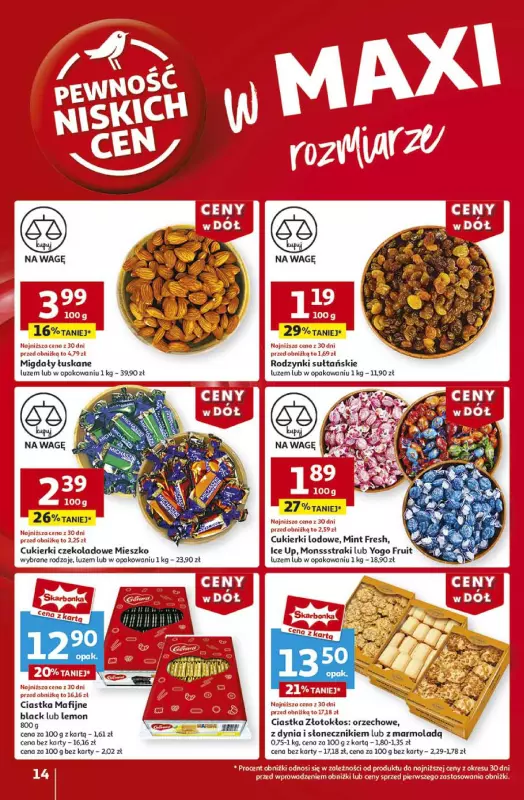 Auchan - gazetka promocyjna Gazetka CENY W DÓŁ Hipermarket Auchan od czwartku 23.01 do środy 29.01 - strona 16