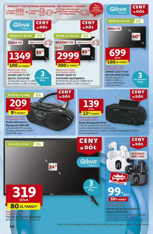 Auchan - gazetka promocyjna Gazetka CENY W DÓŁ Hipermarket Auchan  do środy 29.01 - strona 54