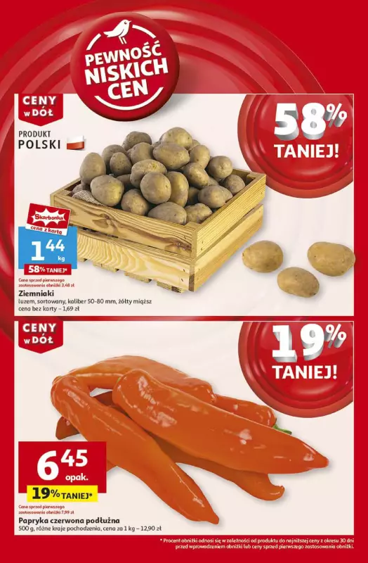 Auchan - gazetka promocyjna Gazetka CENY W DÓŁ Hipermarket Auchan od czwartku 23.01 do środy 29.01 - strona 10