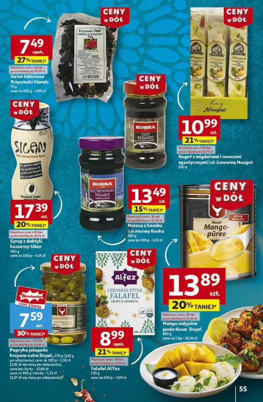 Auchan - gazetka promocyjna Gazetka CENY W DÓŁ Hipermarket Auchan od czwartku 23.01 do środy 29.01 - strona 63