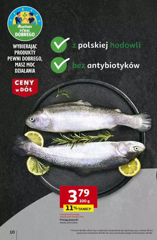 Auchan - gazetka promocyjna Gazetka CENY W DÓŁ Hipermarket Auchan od czwartku 23.01 do środy 29.01 - strona 12