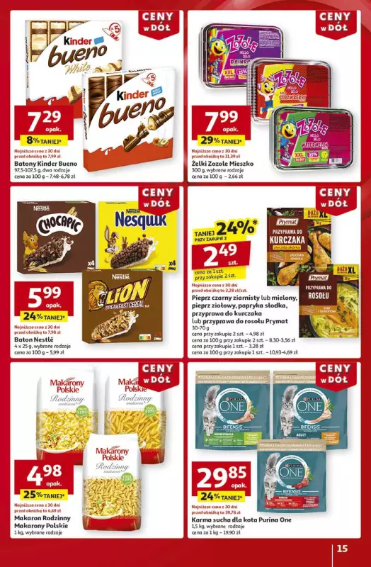 Auchan - gazetka promocyjna Gazetka CENY W DÓŁ Hipermarket Auchan od czwartku 23.01 do środy 29.01 - strona 17