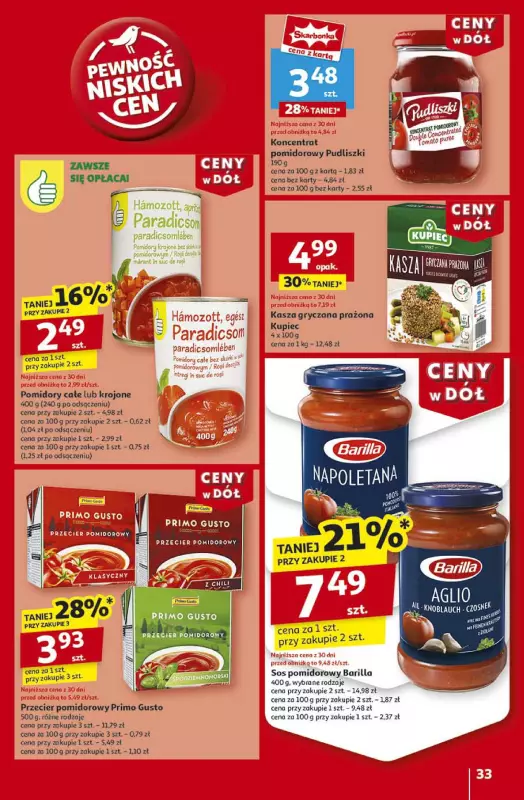 Auchan - gazetka promocyjna Gazetka CENY W DÓŁ Hipermarket Auchan od czwartku 23.01 do środy 29.01 - strona 35