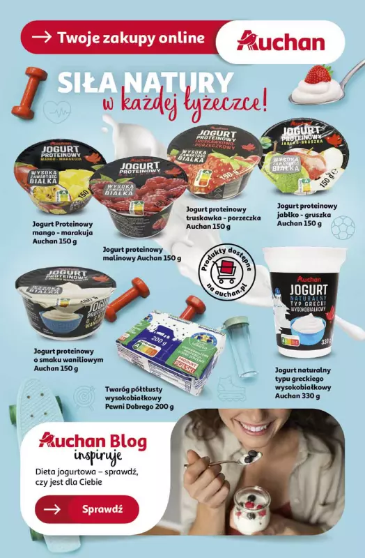 Auchan - gazetka promocyjna Gazetka CENY W DÓŁ Hipermarket Auchan od czwartku 23.01 do środy 29.01 - strona 45