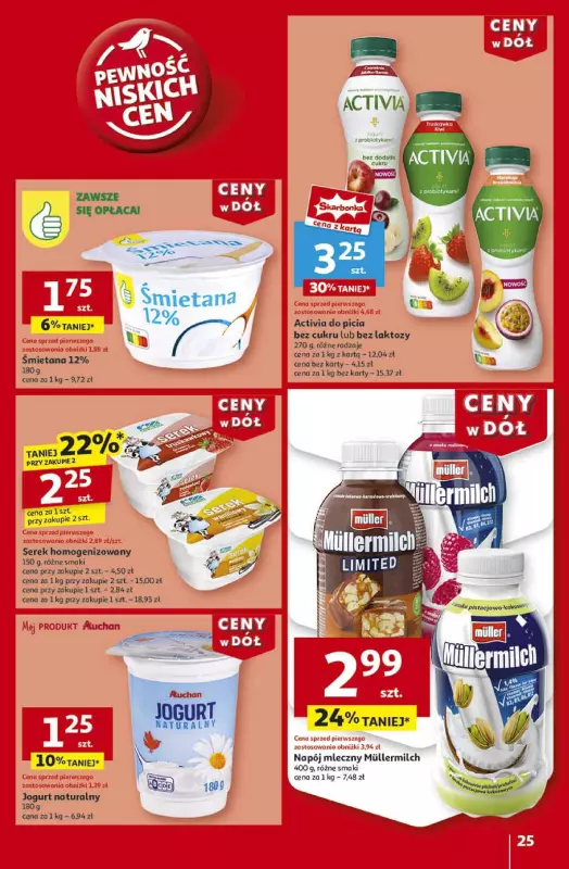 Auchan - gazetka promocyjna Gazetka CENY W DÓŁ Hipermarket Auchan od czwartku 23.01 do środy 29.01 - strona 27