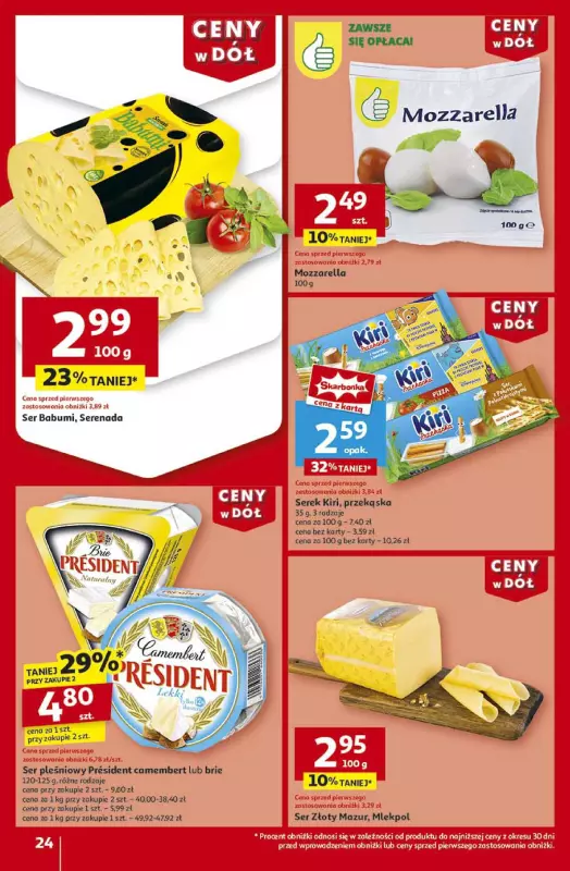 Auchan - gazetka promocyjna Gazetka CENY W DÓŁ Hipermarket Auchan od czwartku 23.01 do środy 29.01 - strona 26