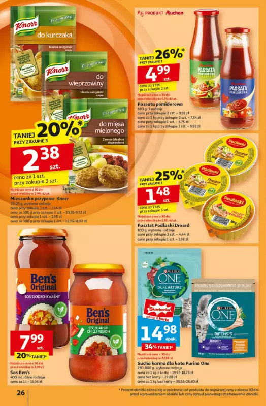 Auchan - gazetka promocyjna Gazetka Pewność Niskich Cen Hipermarket Auchan  do środy 05.02 - strona 28