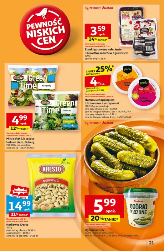 Auchan - gazetka promocyjna Gazetka Pewność Niskich Cen Hipermarket Auchan  do środy 05.02 - strona 23