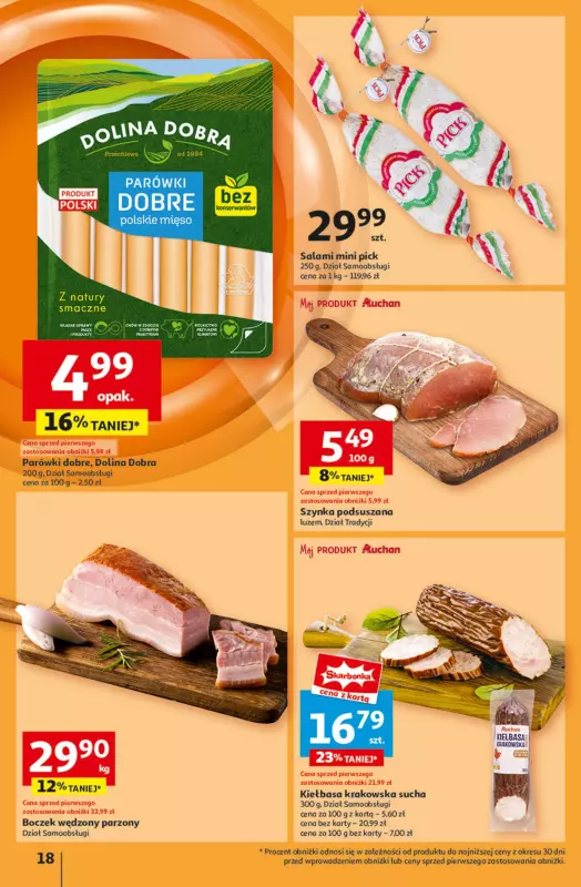 Auchan - gazetka promocyjna Gazetka Pewność Niskich Cen Hipermarket Auchan  do środy 05.02 - strona 20