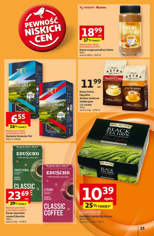 Auchan - gazetka promocyjna Gazetka Pewność Niskich Cen Hipermarket Auchan  do środy 05.02 - strona 27