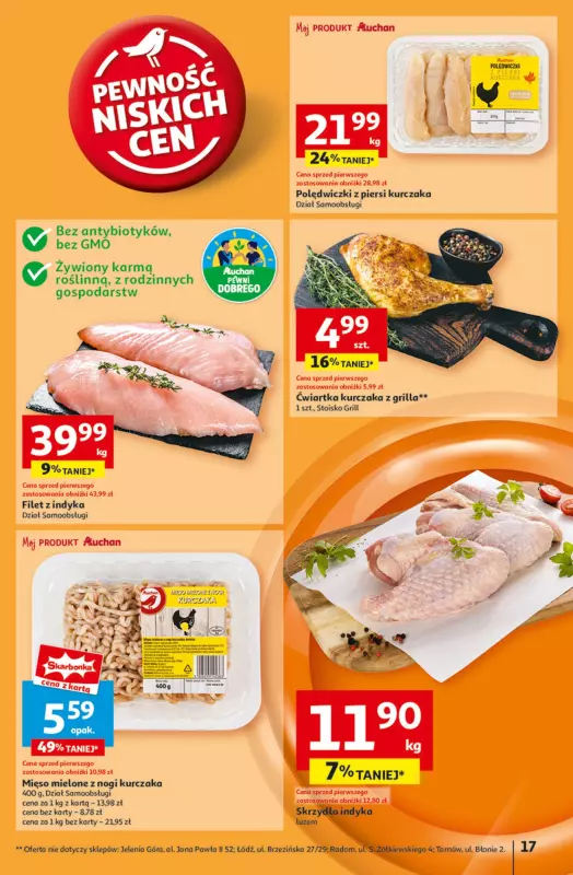 Auchan - gazetka promocyjna Gazetka Pewność Niskich Cen Hipermarket Auchan  do środy 05.02 - strona 19