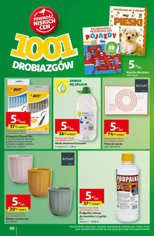 Auchan - gazetka promocyjna Gazetka Pewność Niskich Cen Hipermarket Auchan  do środy 05.02 - strona 56