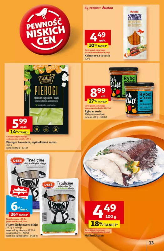 Auchan - gazetka promocyjna Gazetka Pewność Niskich Cen Hipermarket Auchan  do środy 05.02 - strona 15